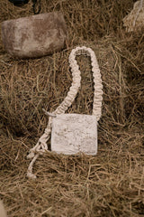 BEIGE ALGAE LINEN BAG