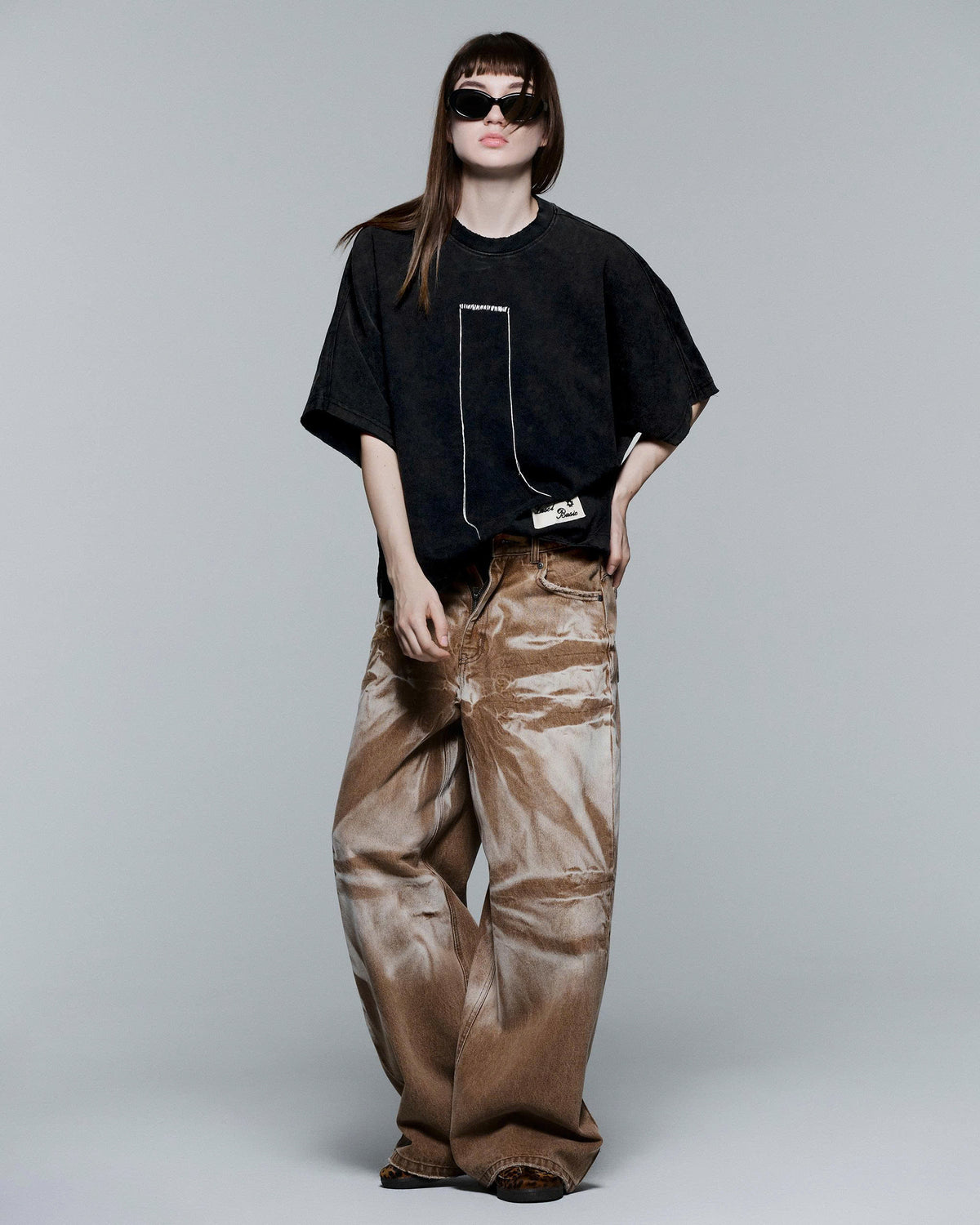 WAEVE JEANS ( COLD BROWN )