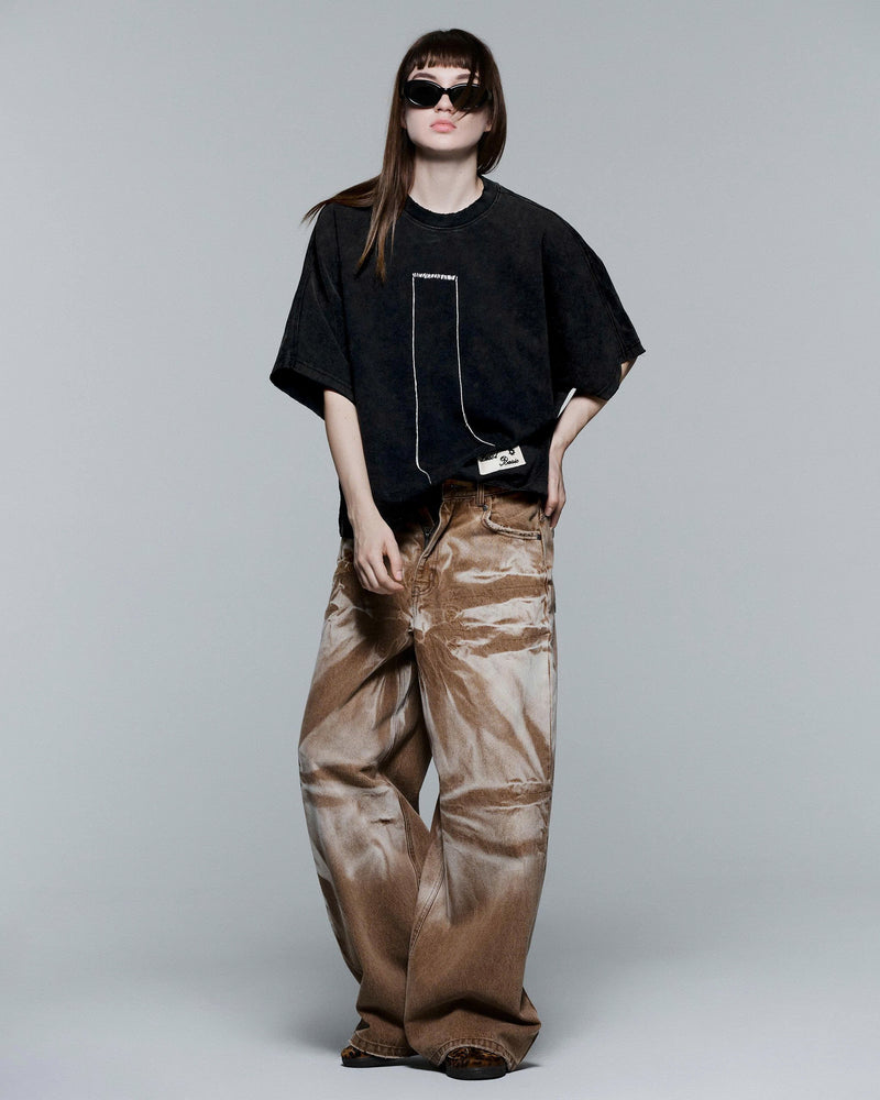 WAEVE JEANS ( COLD BROWN )