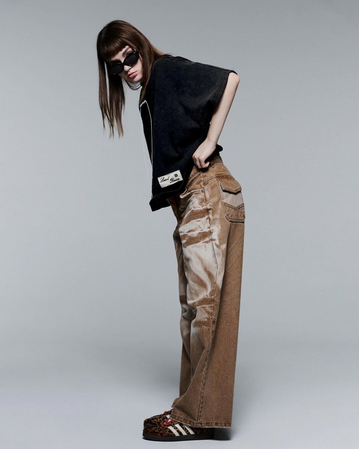 WAEVE JEANS ( COLD BROWN )