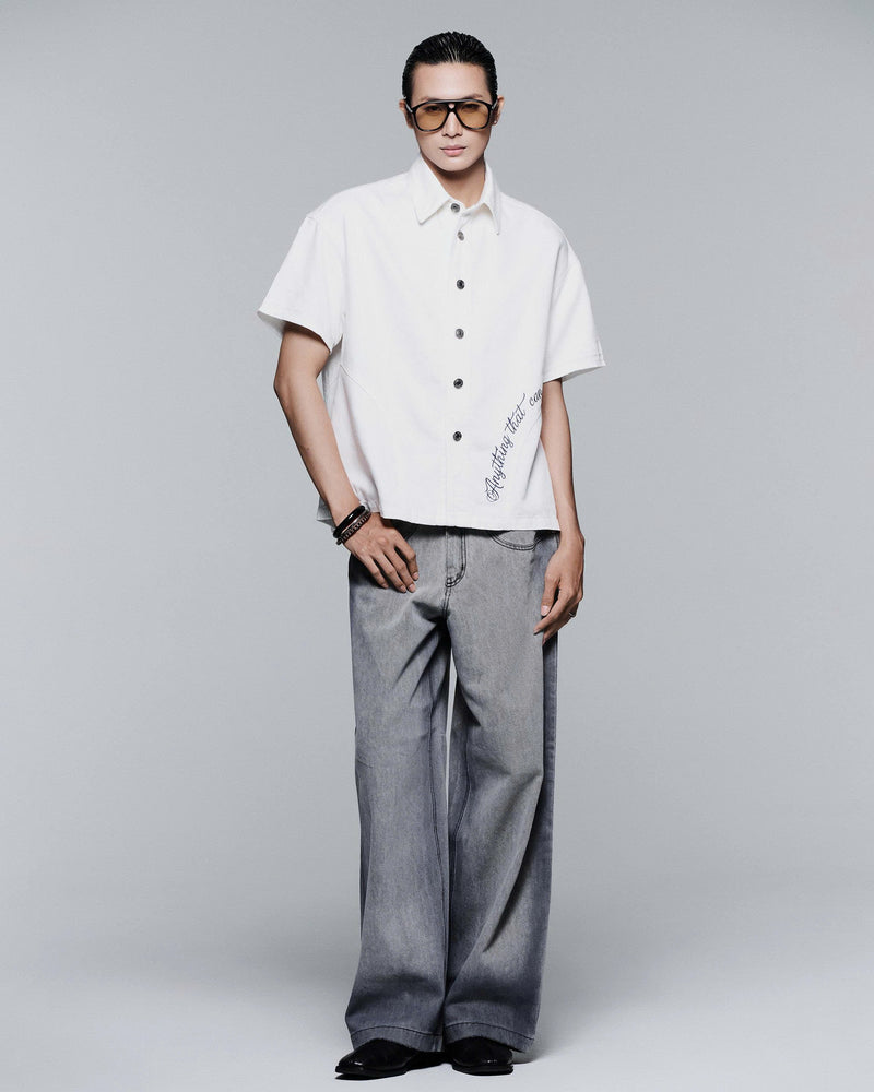 MURPHY SHIRT V.2 ( RICE WHITE )