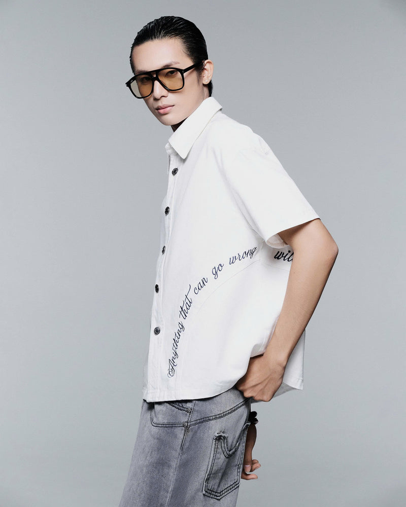 MURPHY SHIRT V.2 ( RICE WHITE )