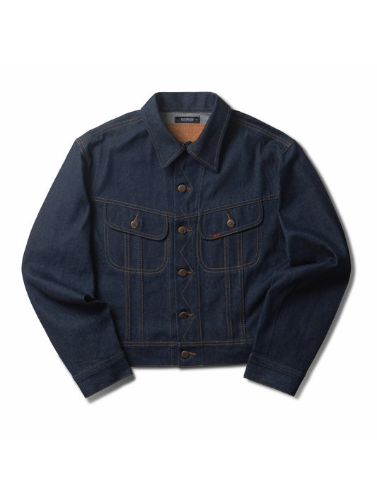 Indigo Westerner Raw Denim Jacket 
