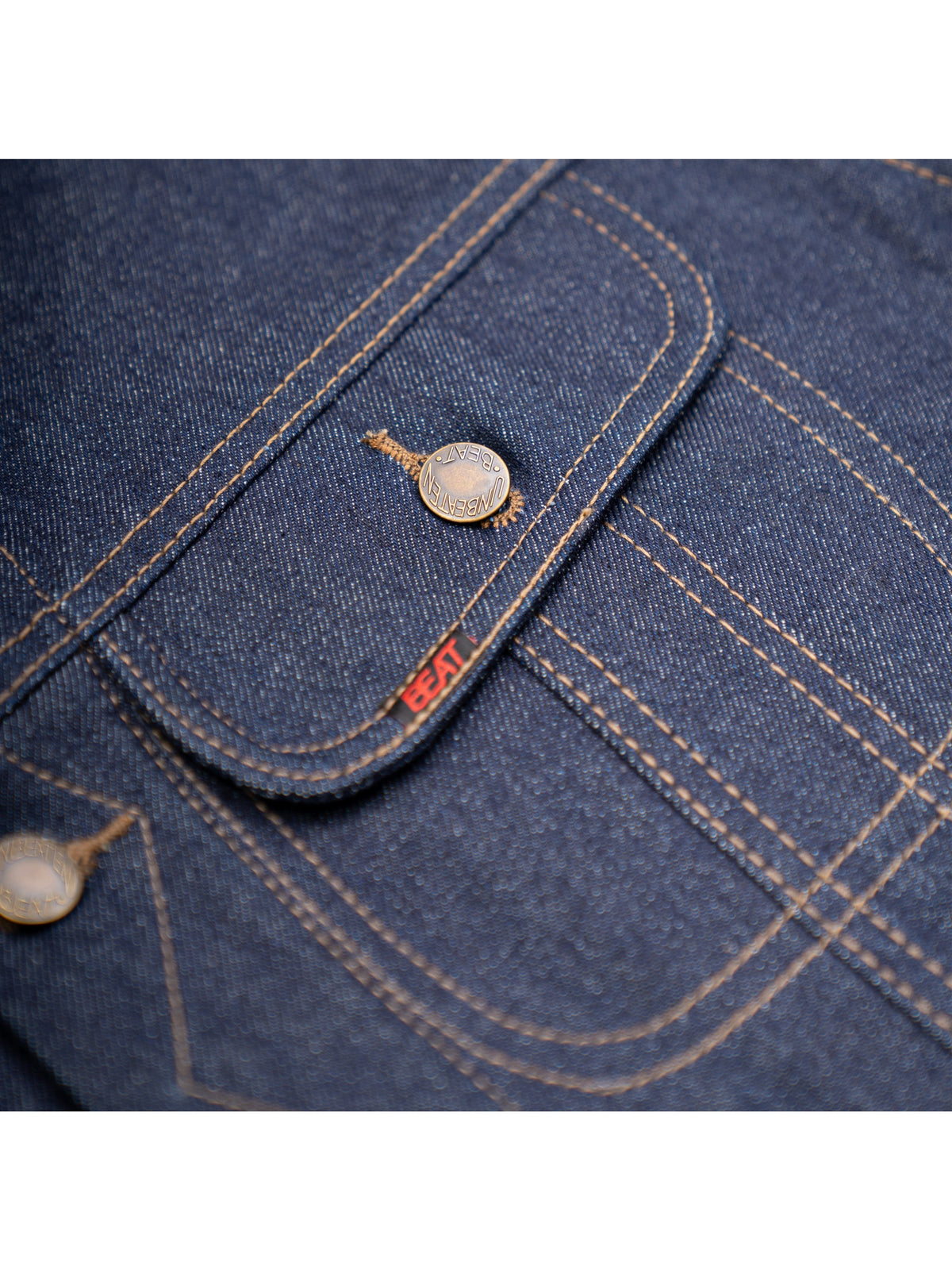 Indigo Westerner Raw Denim Jacket 