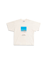 Cream Beach Photo Print T-Shirt