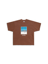 Brown Beach Photo Print T-Shirt