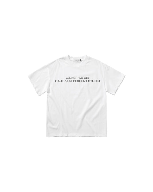 WHITE AUTUMNE T-SHIRT