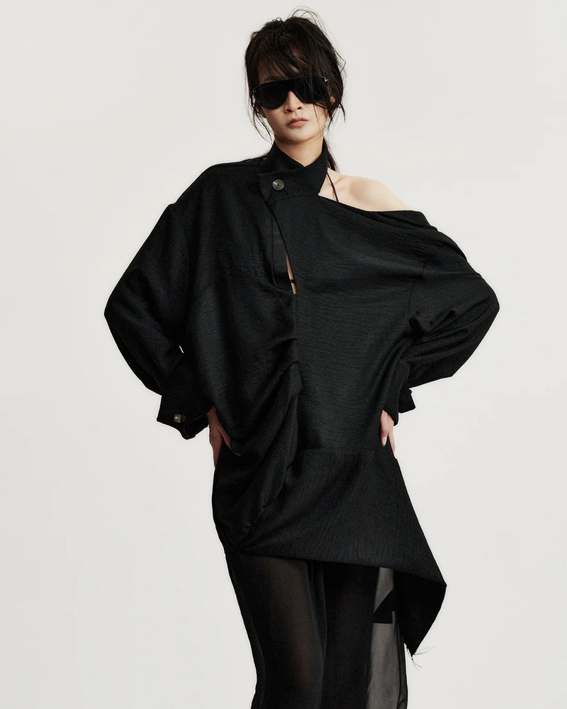 ORCHIDÉE NOIR SHIRT