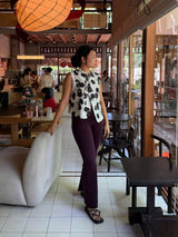 PHAT SANG SHIRT - BLACK & WHITE