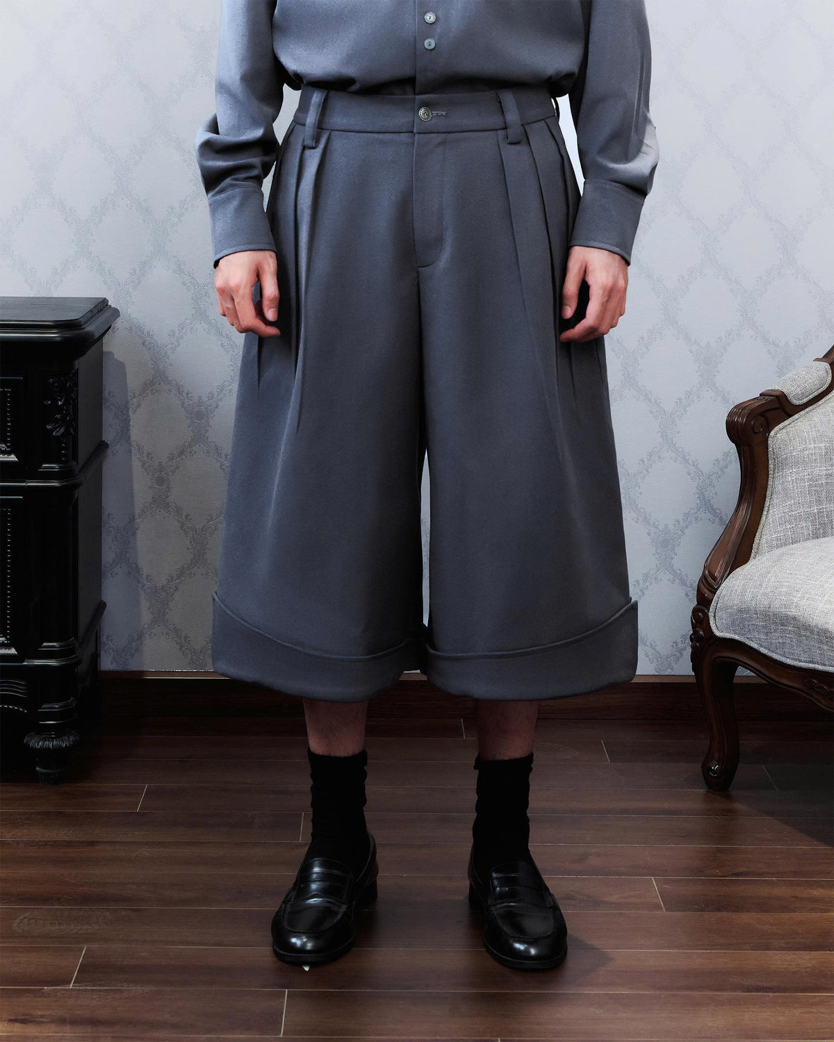 CUFFED PANTS
