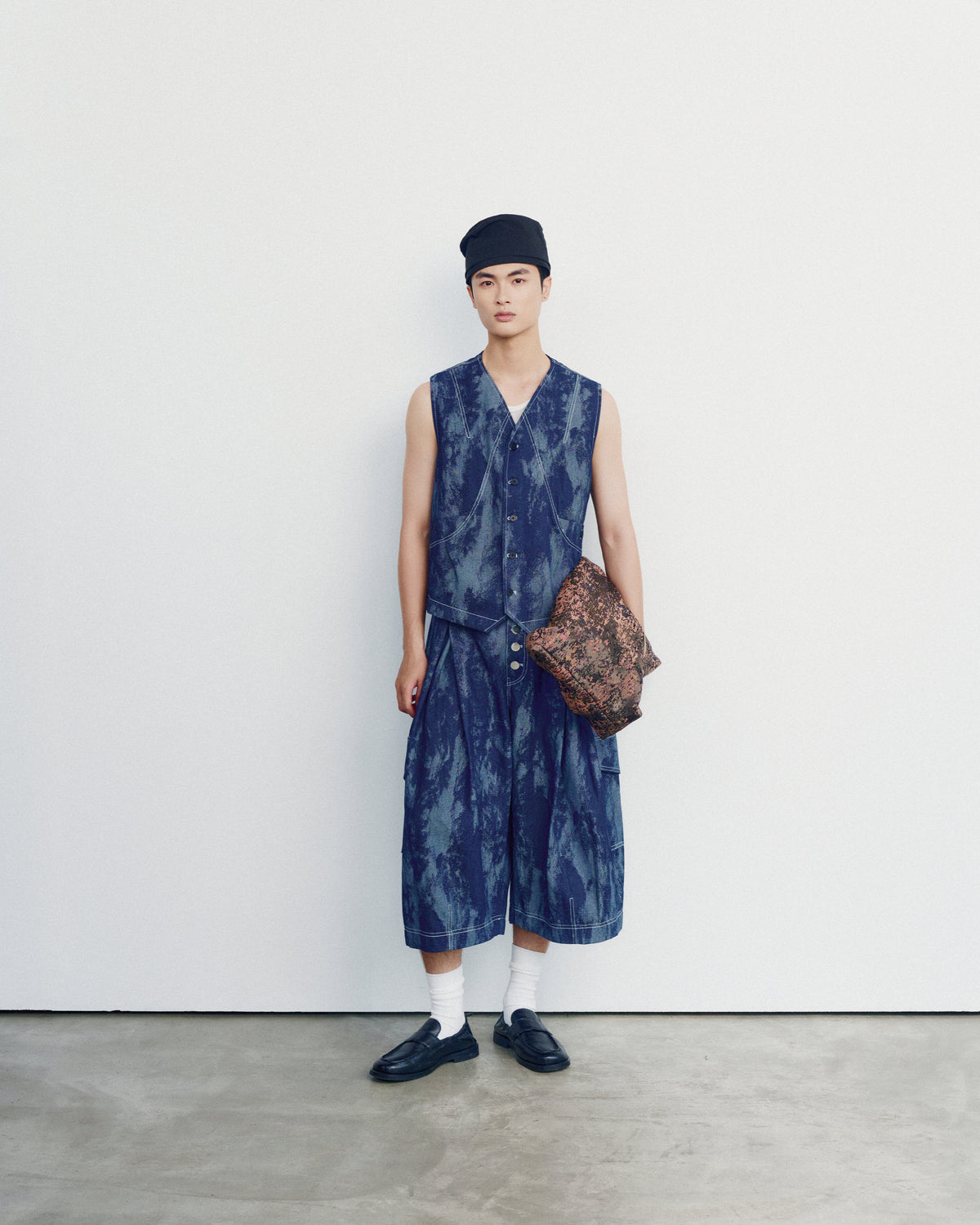Dabac Culottes Pants Blue
