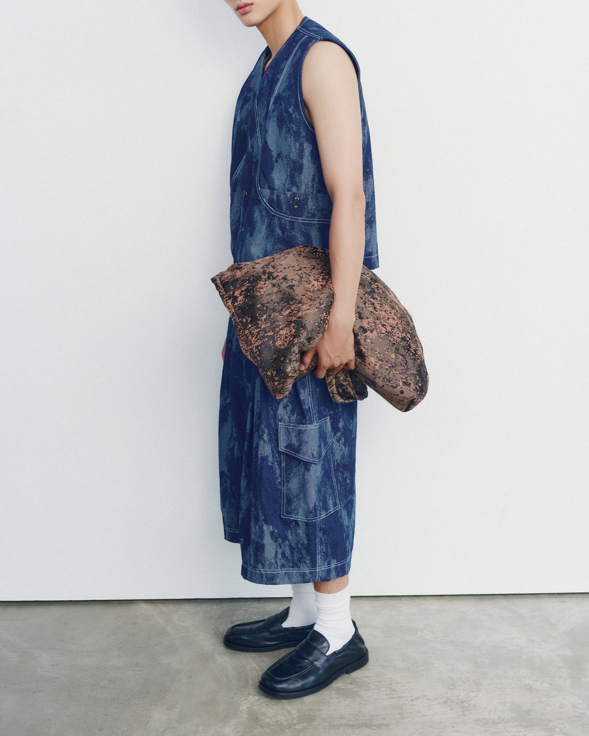 Dabac Culottes Pants Blue