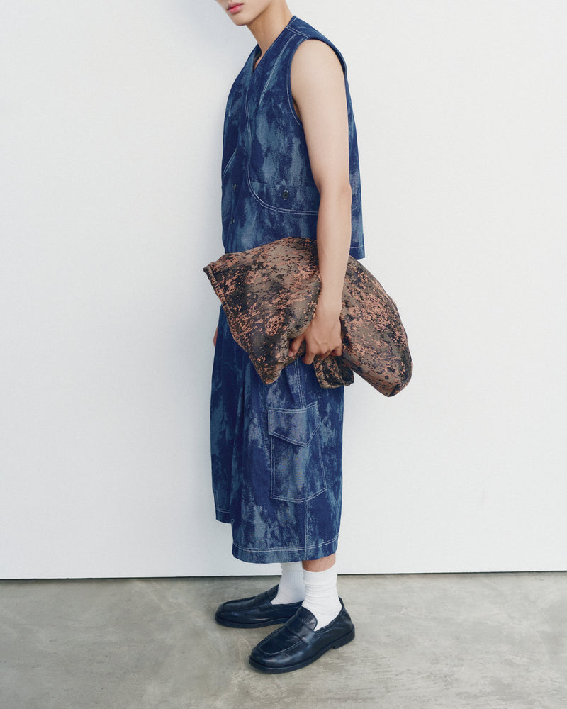 Dabac Culottes Pants Blue