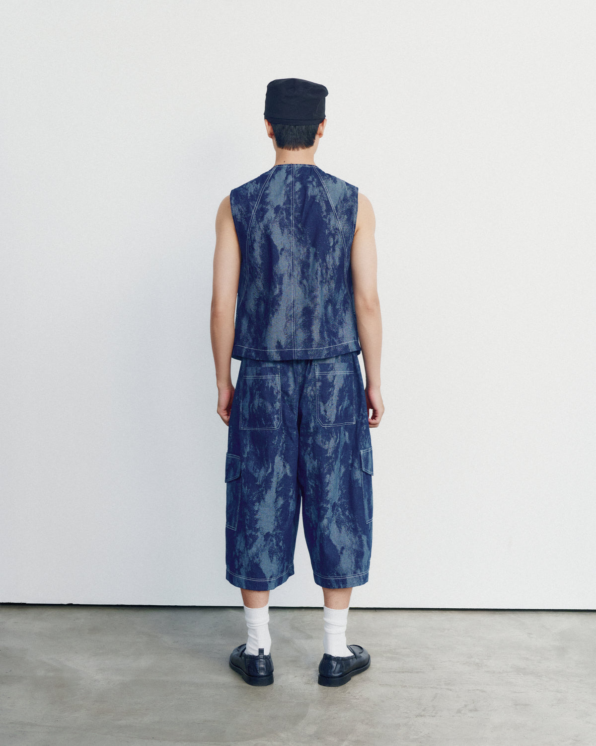 Dabac Culottes Pants Blue
