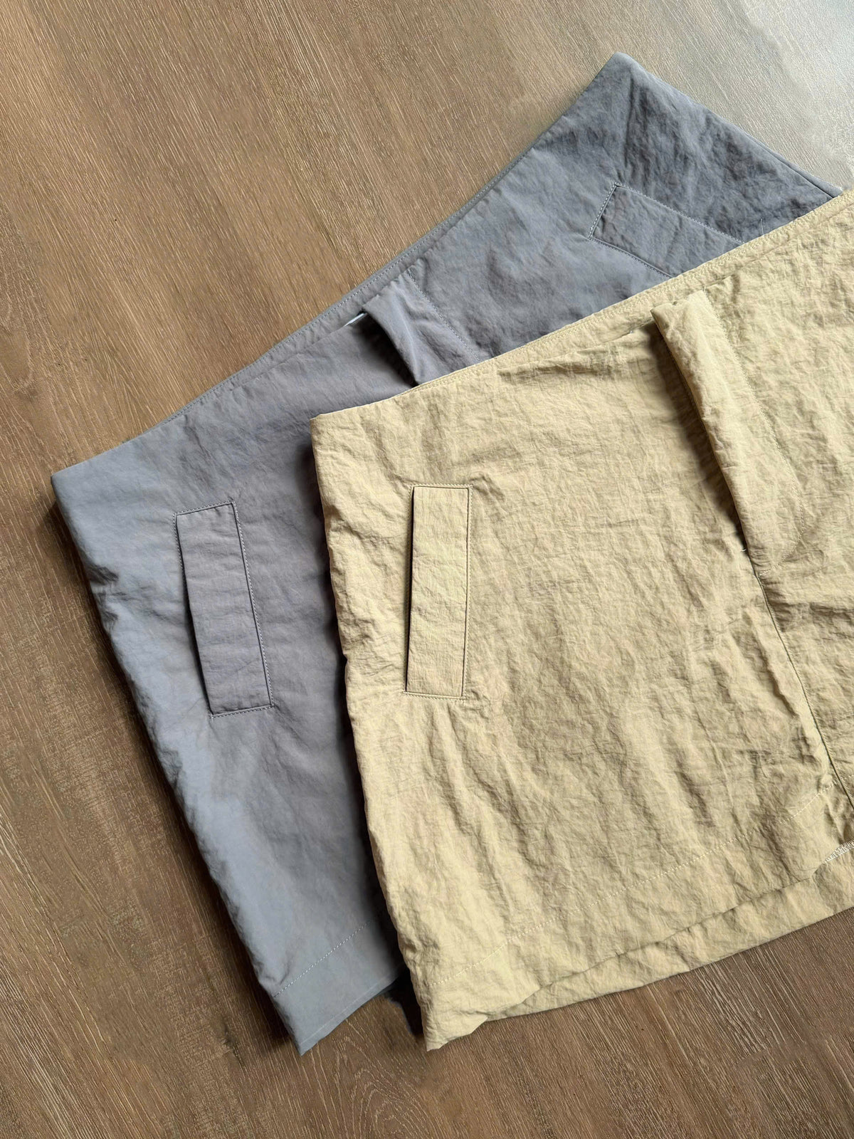 NHO NHO SKIRT - BEIGE