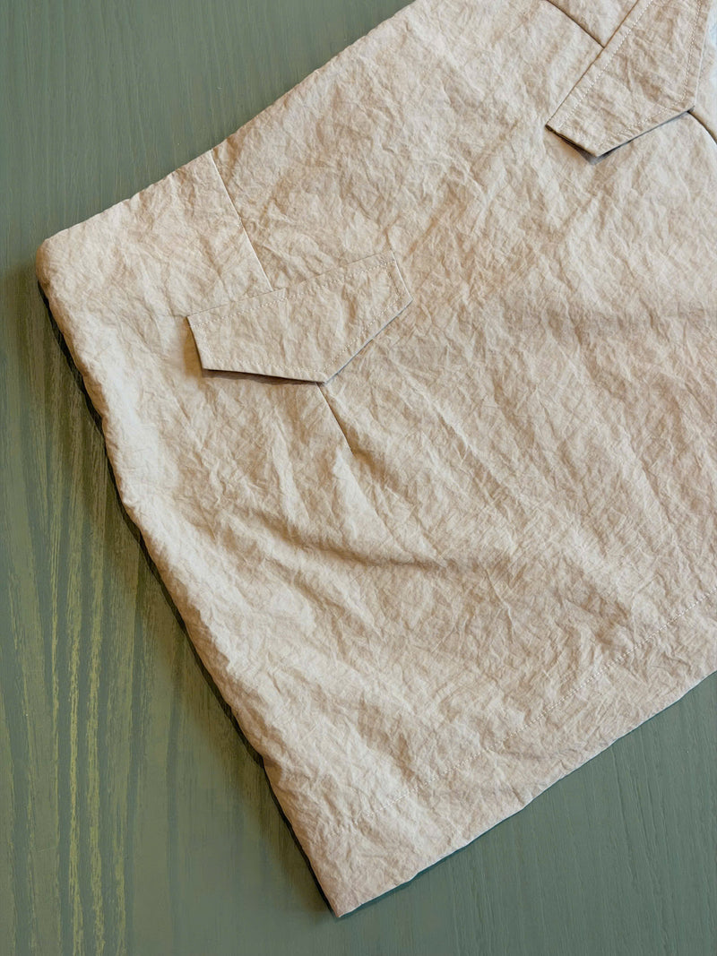 NHO NHO SKIRT - BEIGE