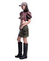 STROLLING CAMOUFLAGE SKIRT