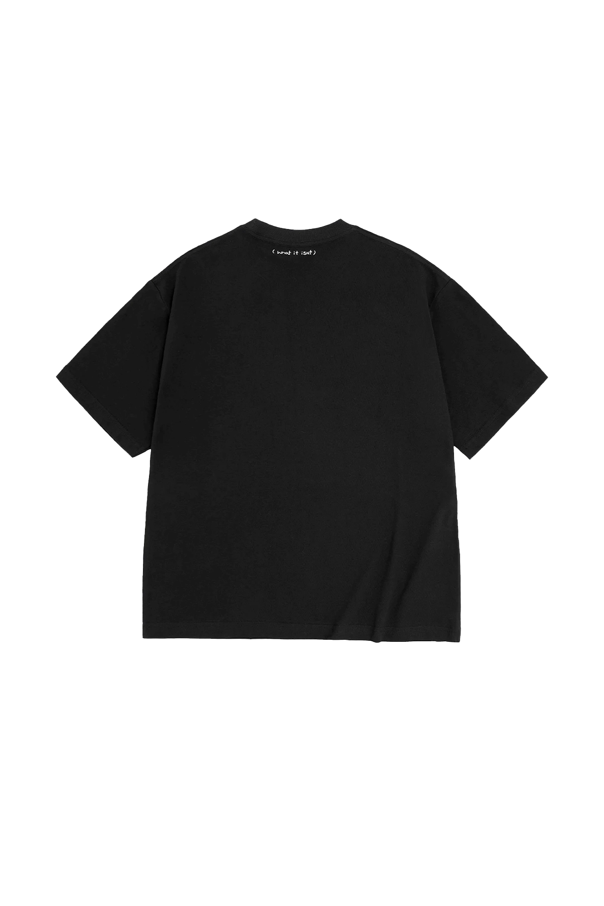 BLACK WII DAISY COTTON TEE