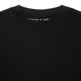 BLACK WII DAISY COTTON TEE