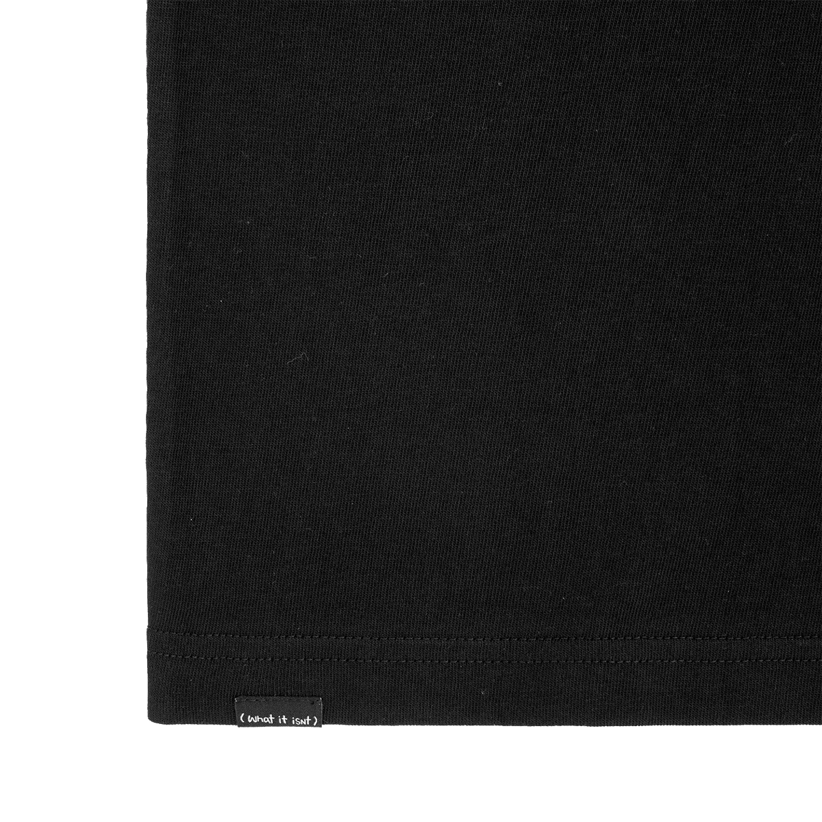 BLACK WII DAISY COTTON TEE