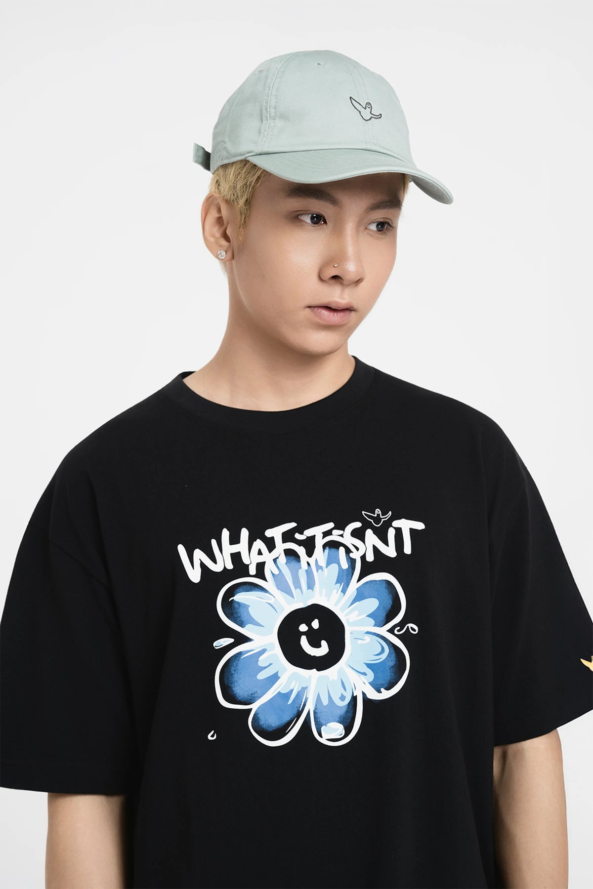 OFF WHITE WII DAISY COTTON TEE