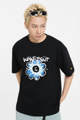 OFF WHITE WII DAISY COTTON TEE