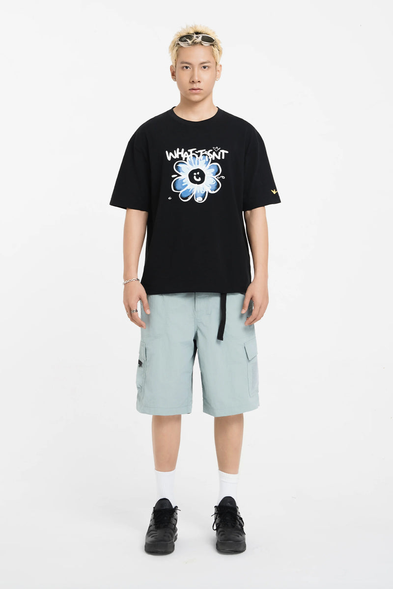 OFF WHITE WII DAISY COTTON TEE