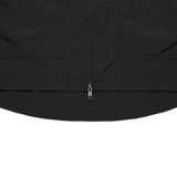 BLACK WII TWO-WAY ZIP POLYAMIDE SHIRT