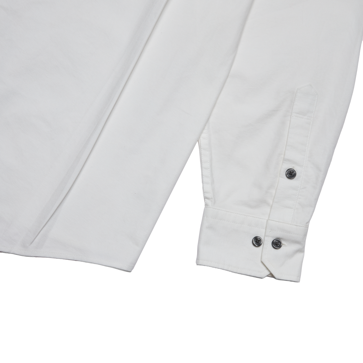 OFF WHITE WII RELAXED FIT LONG SLEEVE COTTON SHIRT