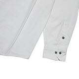 OFF WHITE WII RELAXED FIT LONG SLEEVE COTTON SHIRT