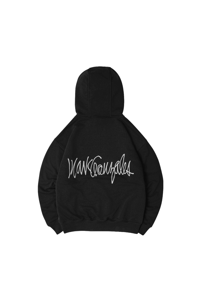 BLACK WII MARK GONZALES BCI COTTON HOODIE