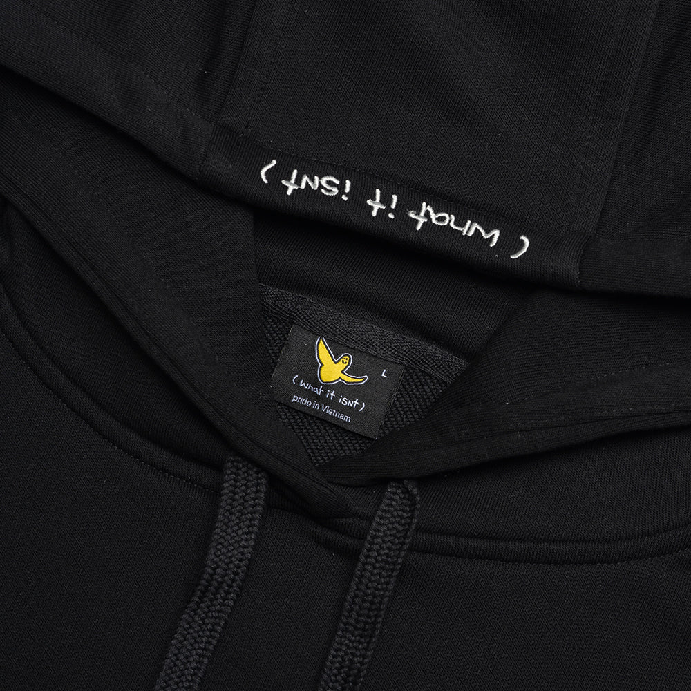 BLACK WII MARK GONZALES BCI COTTON HOODIE