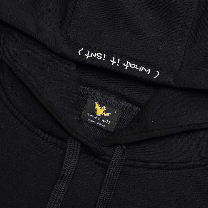 BLACK WII MARK GONZALES BCI COTTON HOODIE