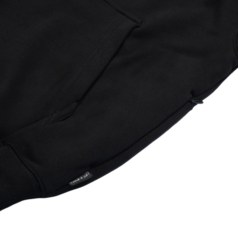 BLACK WII MARK GONZALES BCI COTTON HOODIE