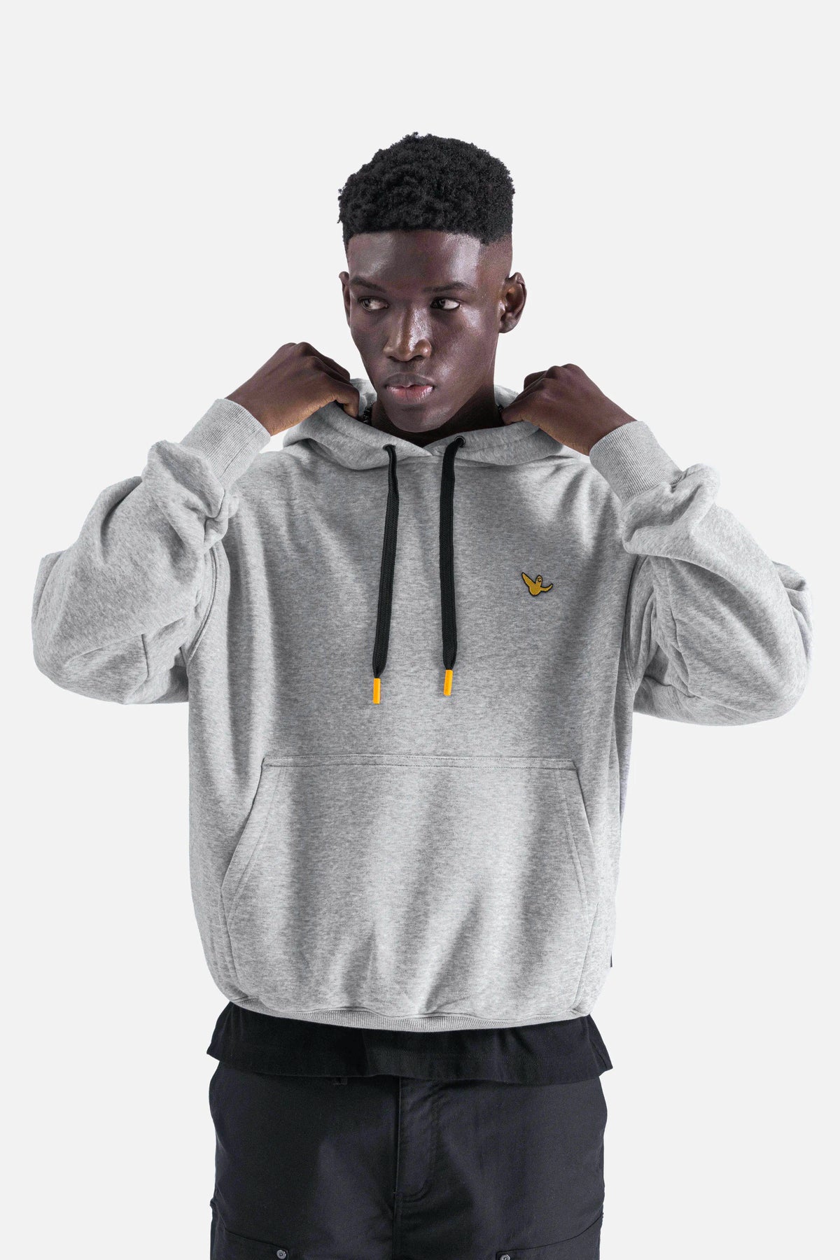 HEATHER GRAY WII MARK GONZALES BCI COTTON HOODIE