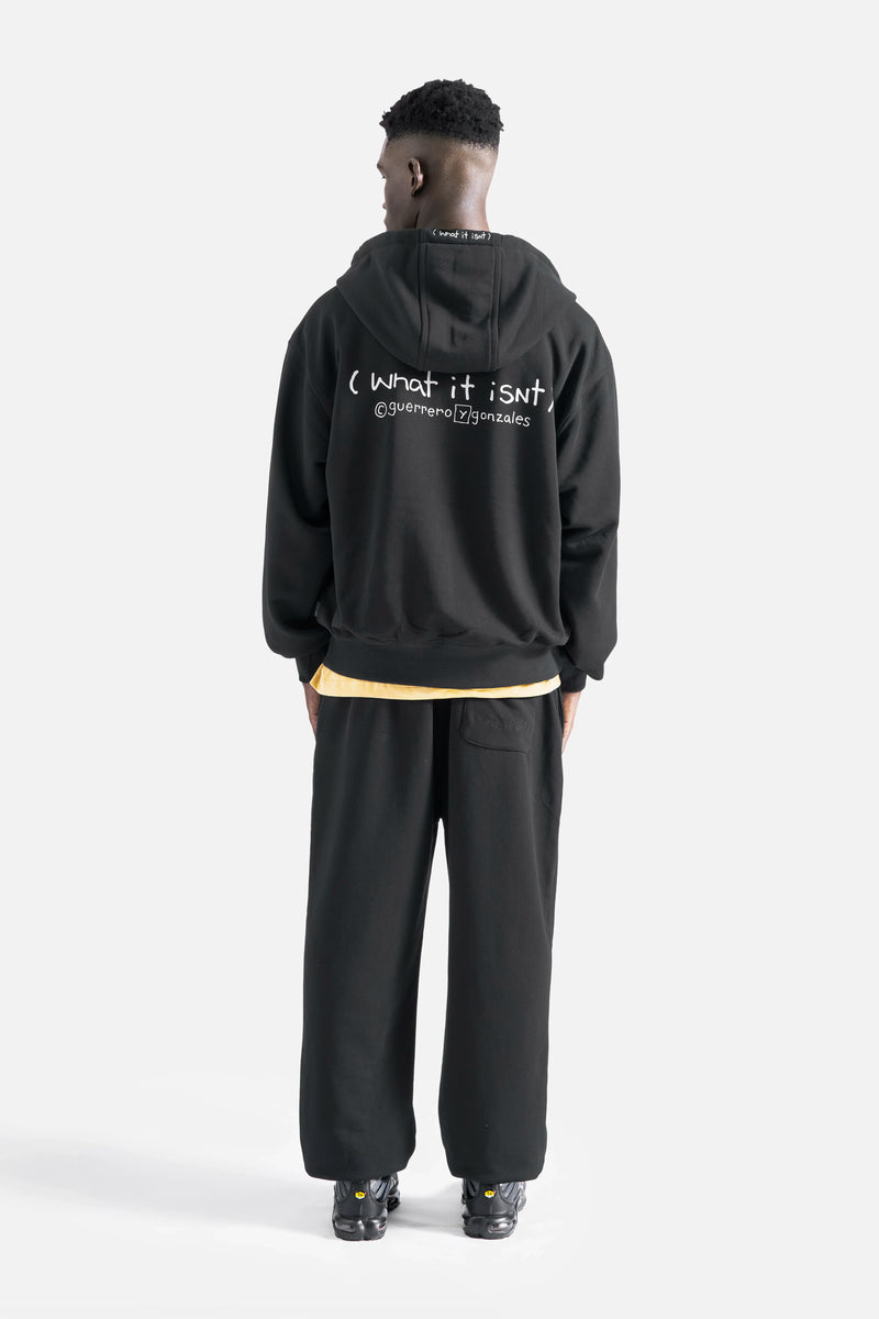 BLACK WII MARK GONZALES BCI COTTON HOODIE