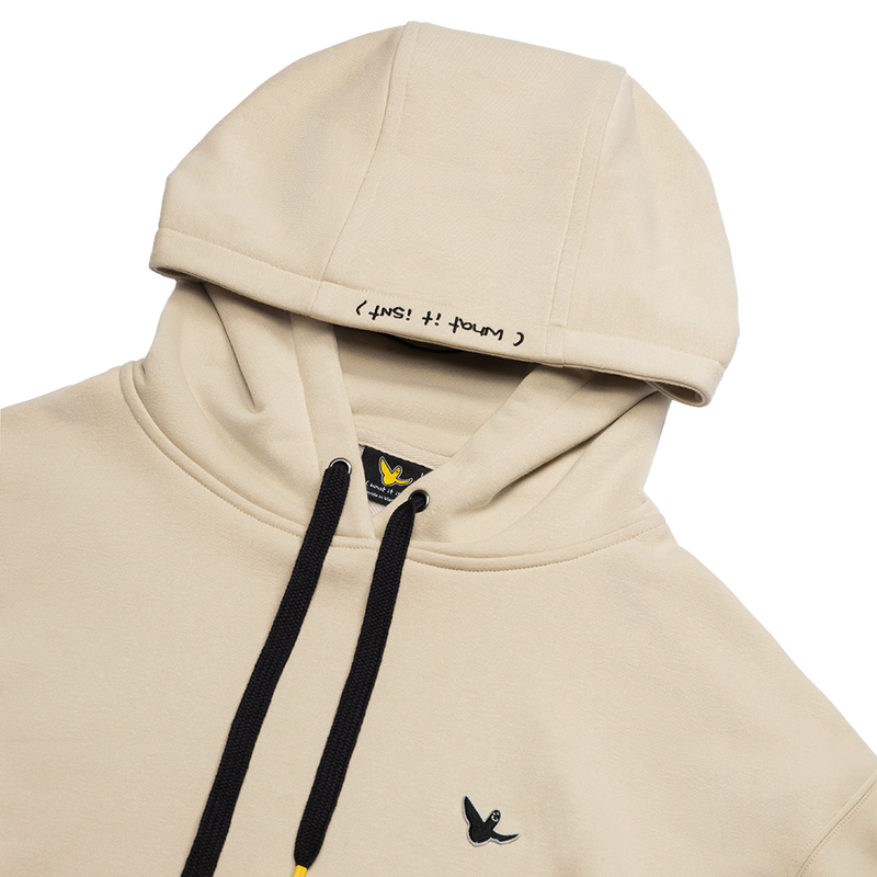BEIGE WII MARK GONZALES BCI COTTON HOODIE