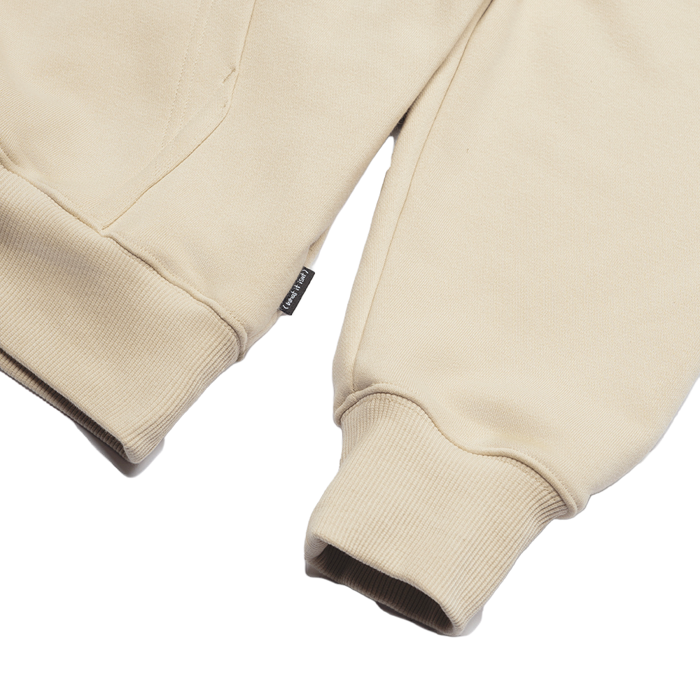 BEIGE WII MARK GONZALES BCI COTTON HOODIE