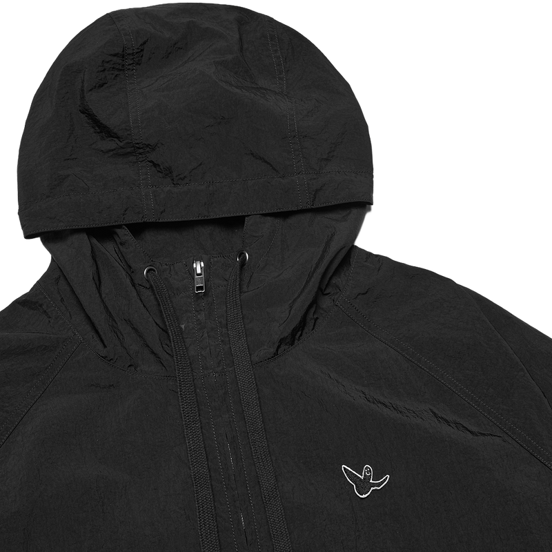 BLACK WII BASIC ANGEL PARKA JACKET