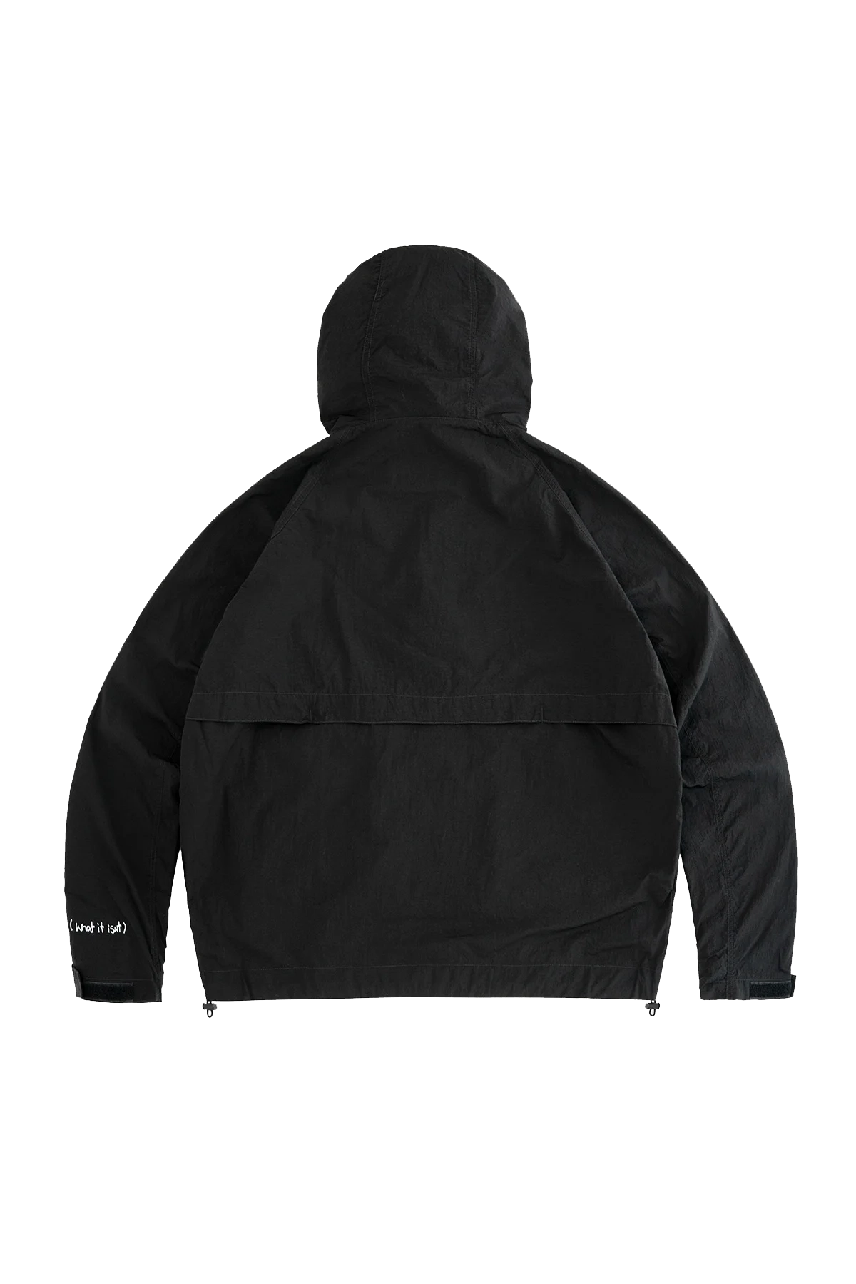 BLACK WII BASIC ANGEL PARKA JACKET