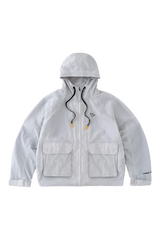 LIGHT GRAY WII BASIC ANGEL PARKA JACKET