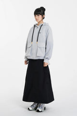 LIGHT GRAY WII BASIC ANGEL PARKA JACKET