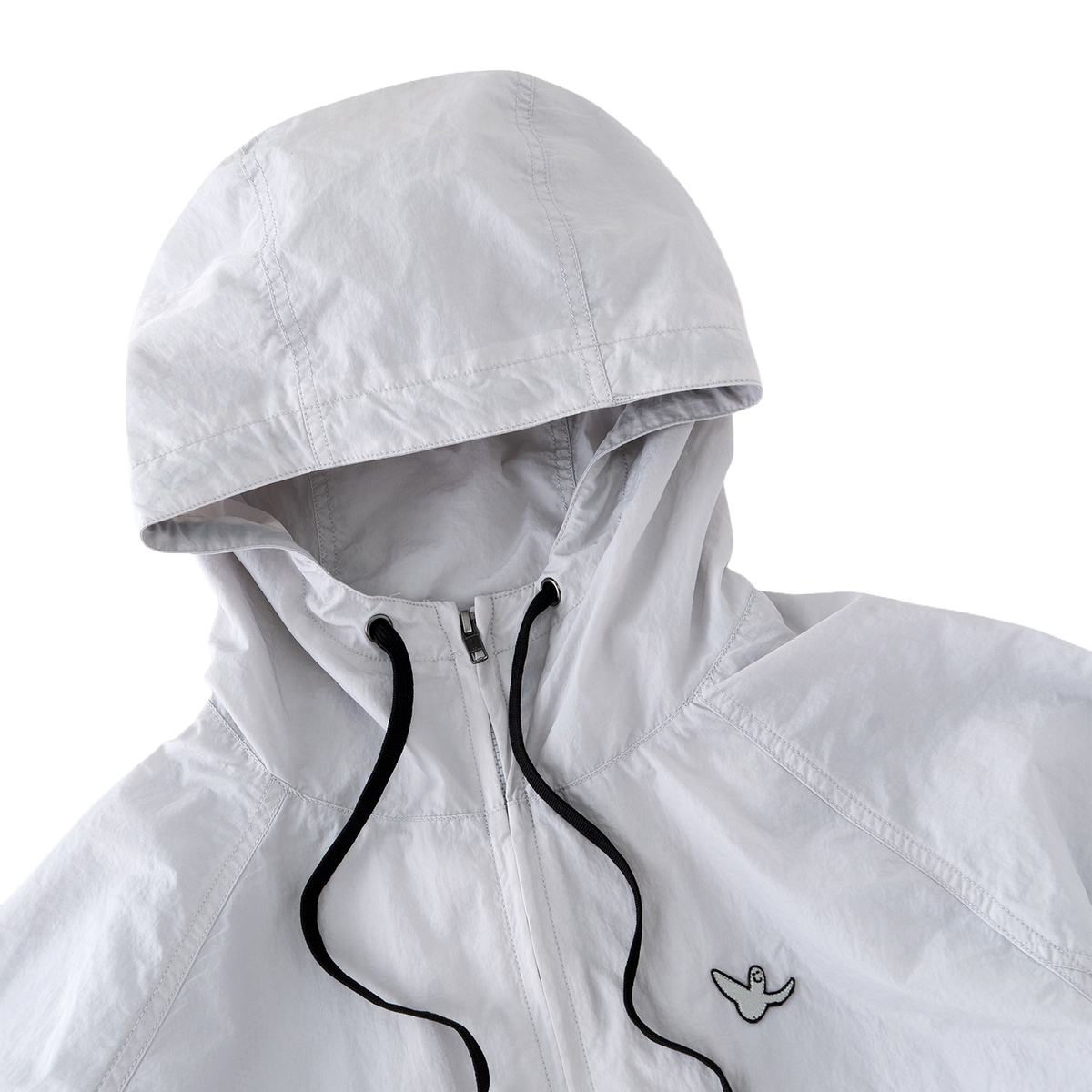LIGHT GRAY WII BASIC ANGEL PARKA JACKET