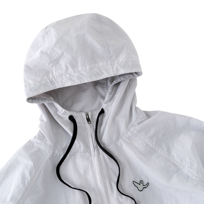 LIGHT GRAY WII BASIC ANGEL PARKA JACKET