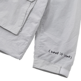 LIGHT GRAY WII BASIC ANGEL PARKA JACKET