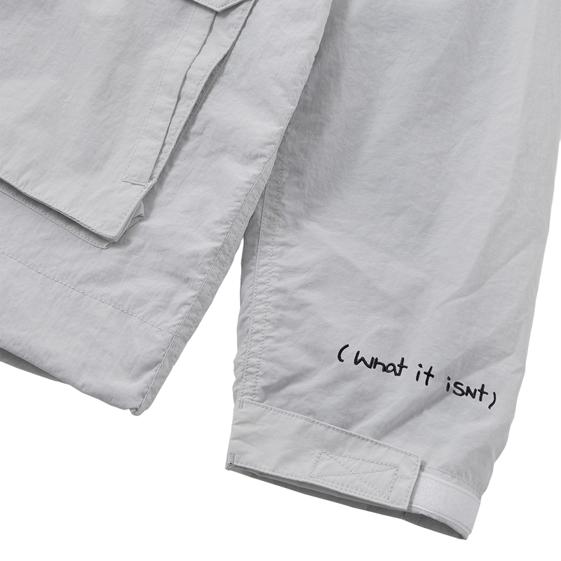 LIGHT GRAY WII BASIC ANGEL PARKA JACKET