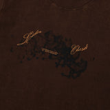 EARTHY BROWN EIGHT HORSES FORWARD TEE