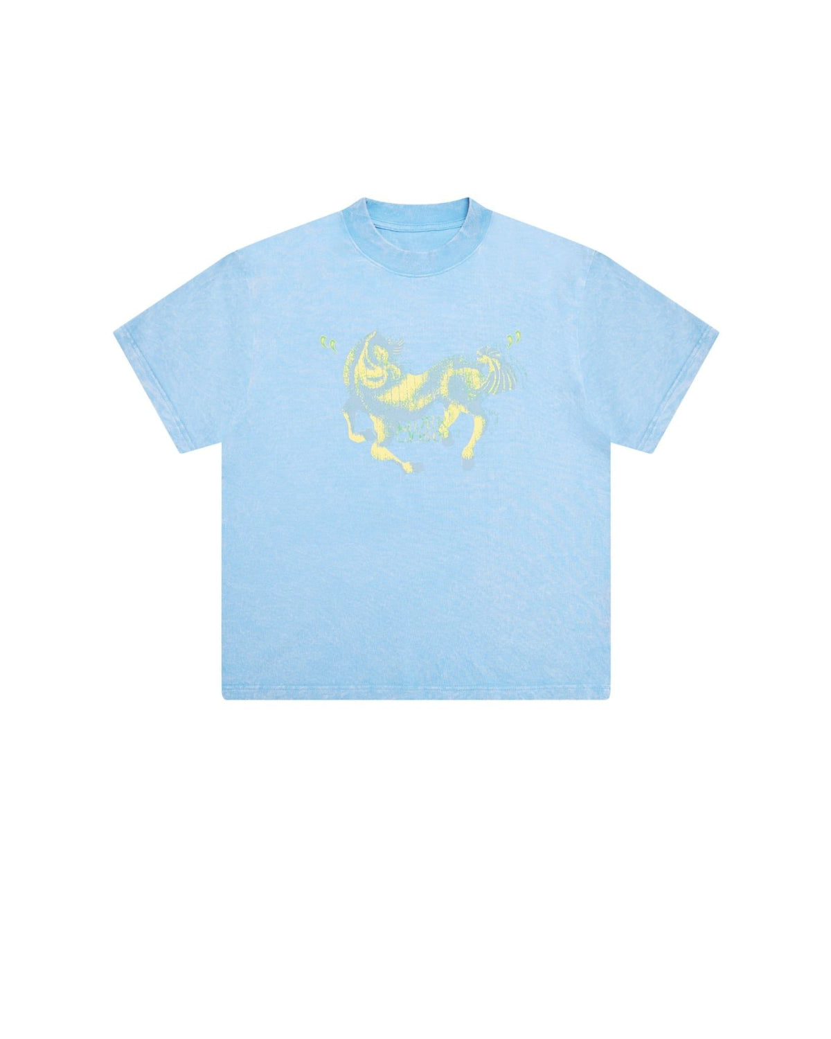 CLOUDY BLUE ALPHA HORSE TEE