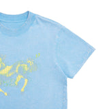 CLOUDY BLUE ALPHA HORSE TEE