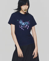 DEEP NAVY ALPHA HORSE TEE